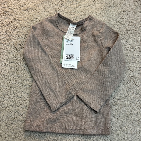 H&M Baby Girl Pinafore Dress with Top Set - Picture 4 of 4